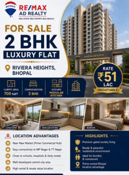 2 BHK flat for sale in near TT Nagar