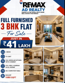 fully furnished flat for sale at regal paradise Awadhpuri
