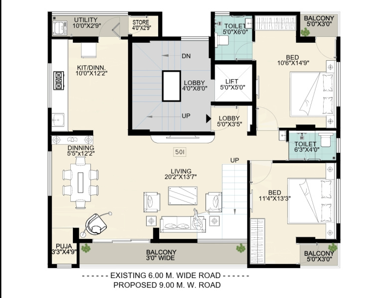 Builder Floor for Sale in Serene Meadows, Nashik (2395 Sq.ft.)