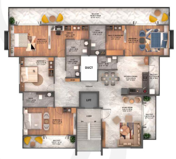 Luxurious 4.5 BHK River View Propeerty