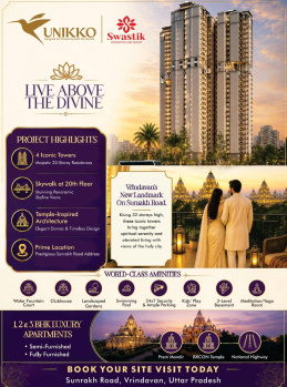 Flats & Apartments for Sale in Sunrakh Road, Vrindavan (1420 Sq.ft.)