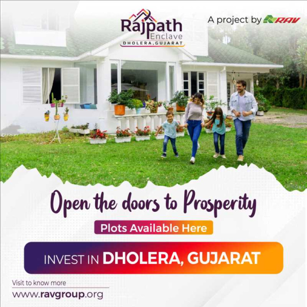 Prime Land Investment Opportunity: Near the Airport & Celeb-Favored Locale in Dholera! 🏞✈