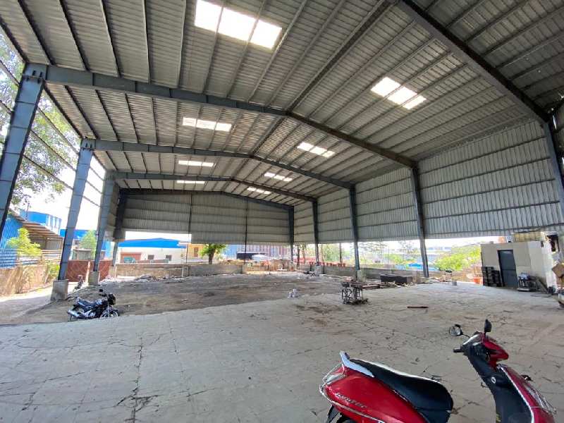 Available Industrial Premises on rental basis at lohop village nearby khalapur