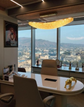 Available Lavish Furnished office at 23 Kamdhenu 23 west