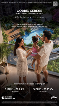 ✨Godrej Serene Mamurdi: Life Enriched with Leisure✨
