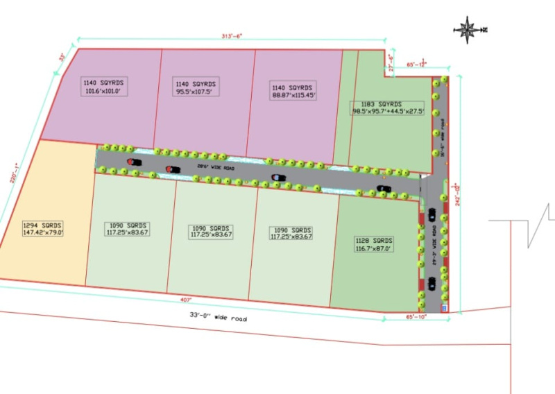 1300 Sq.Yd. Farmhouse Plot/ Ready Registry/ High Appreciation Zone