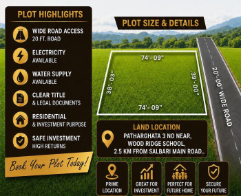 Residential Plot for Sale in Salbari, Siliguri (2880 Sq.ft.)