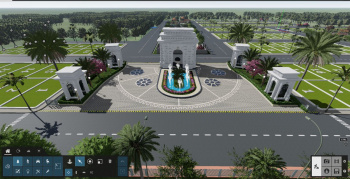 Jila panchayat approved project me plot available