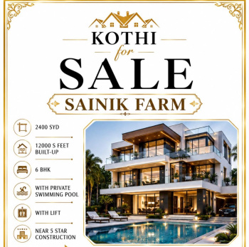 Property for sale in Sainik Farms, Delhi