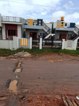 Independent west facing 2bhk house with ample parking space and terrace for sale  uppalli