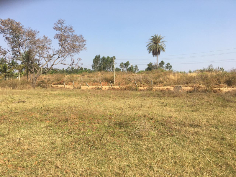 1 acre 23 Guntas Farm Land with Nandhi Hills View.