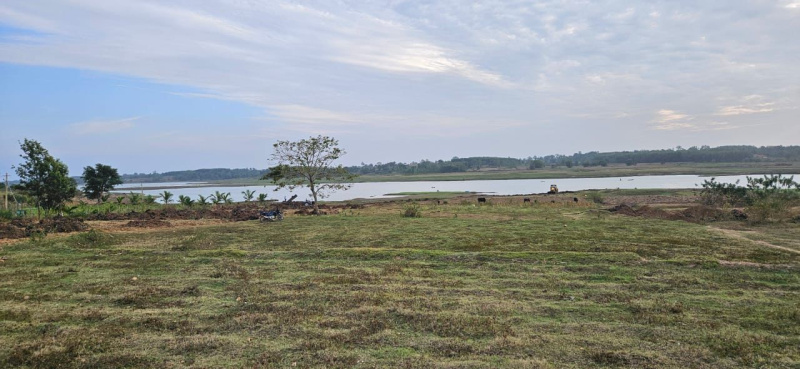Yagachi dam back water attached 1 acre farm land for sale in Belur Talluk - Hassan district
