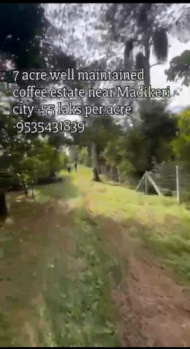 Exclusive 7 Acre Premium Coffee Estate – Near Madikeri