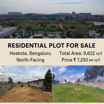 resedential  plot for sale nisarga hi tech layout hosakote bengaluru