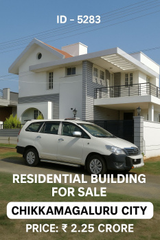 beautifu;l residential building for sale chikkamagaluru