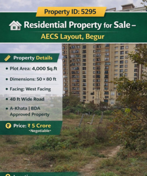 residential property for sale AESC layout begur