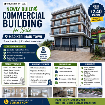 newly built commercial building for sale madiekri town