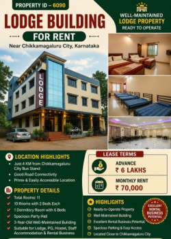 lodge building for rent near chikkamagaluru city