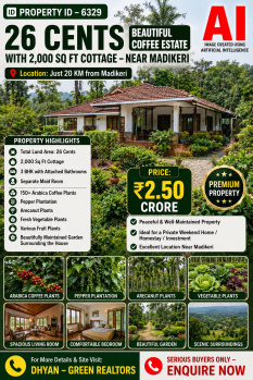 26 cents beautiful coeffe estate with 2000sqft cottage for sale