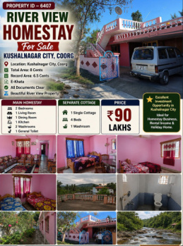 Agricultural/Farm Land for Sale in Kushalnagar, Kodagu (8 Cent)