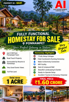 fully functional homestay for sale
