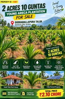 2 acres 10 guntas land for sale