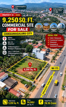 9520 sqft commercial site for sale