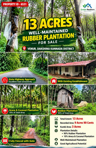 13 acres well maintained coeffe estate for sale