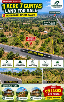 1 acres 7 guntas land for sale