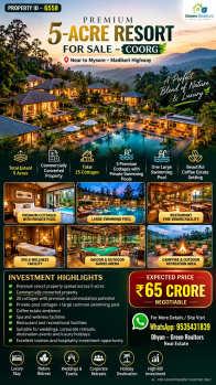 premium 5 acre resort for sale