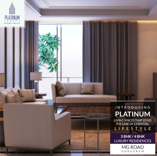 4 BHK Flats & Apartments for Sale in MG Road, Gurgaon (2696 Sq.ft.)