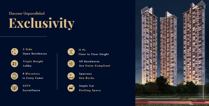 3 BHK Flats & Apartments for Sale in Sector 59, Gurgaon