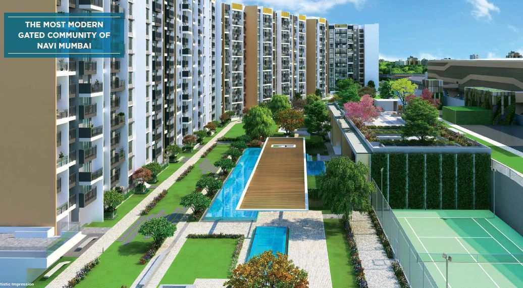 2 BHK Flats & Apartments for Sale in Seawoods, Navi Mumbai (900 Sq.ft.)