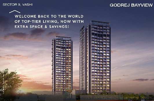 2 BHK Flats & Apartments for Sale in Sector 9, Navi Mumbai (710 Sq.ft.)