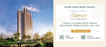 3 BHK Flats & Apartments For Sale In Mulund West, Mumbai (1353 Sq.ft.)