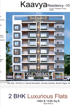 2 BHK Flats & Apartments for Sale in Manish Nagar, Nagpur (1436 Sq.ft.)