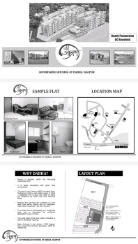 Flats & Apartments for Sale in Panjri, Nagpur (450 Sq.ft.)