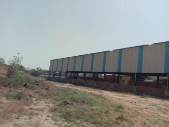 622)	30000 Sq. fts. Industrial Shed available for Rent at Kerala GIDC, Bavla