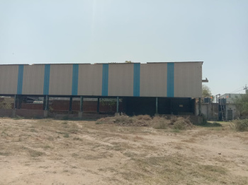 35000 Sq. fts. Industrial Shed available for Rent at Kerala GIDC, Bavla