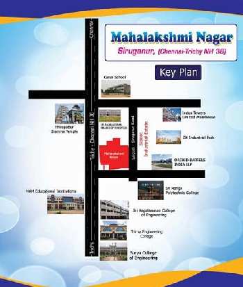 7266 Sq.ft. Residential Plot for Sale in Siruganur, Tiruchirappalli