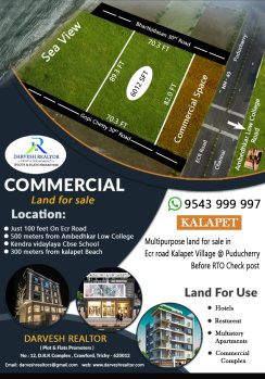 Commercial property for sale in Kalapet Pondicherry