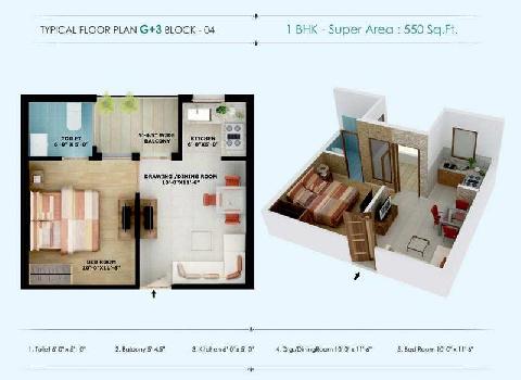 1 Bhk Builder Floor are Available At Chandigarh