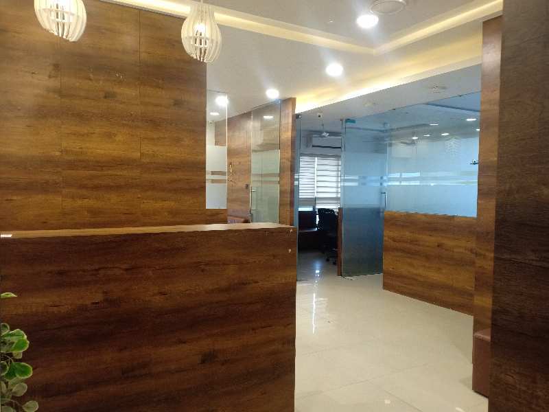 Office for Rent Fully furnished at Adajan