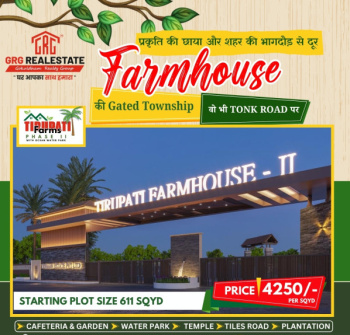 3 BHK Farm House for Sale in Tonk Road Tonk Road, Jaipur (5500 Sq.ft.)