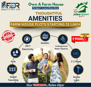 Farm House for Sale in Tonk Road, Jaipur (511 Sq. Yards)