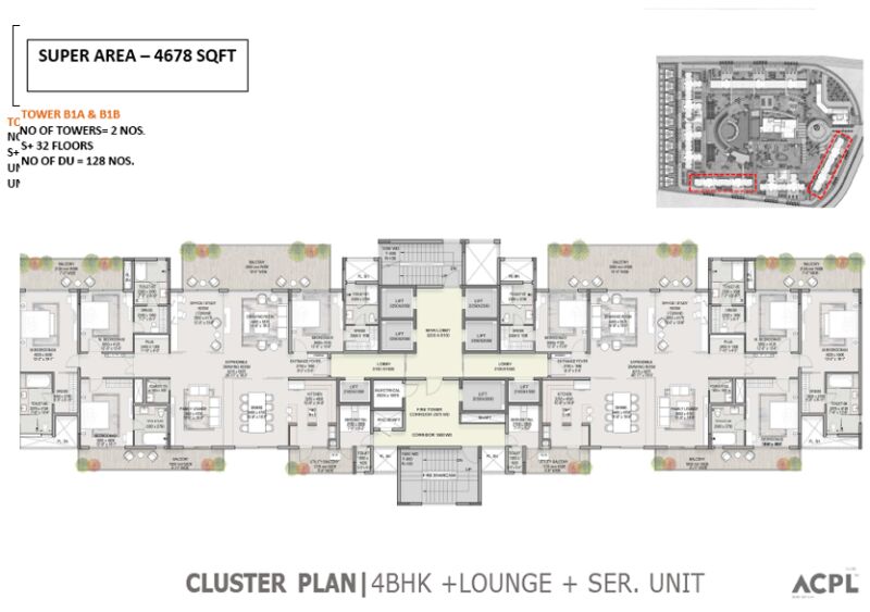 3 BHK Flats & Apartments for Sale in Yamuna Expressway Yamuna Expressway, Greater Noida