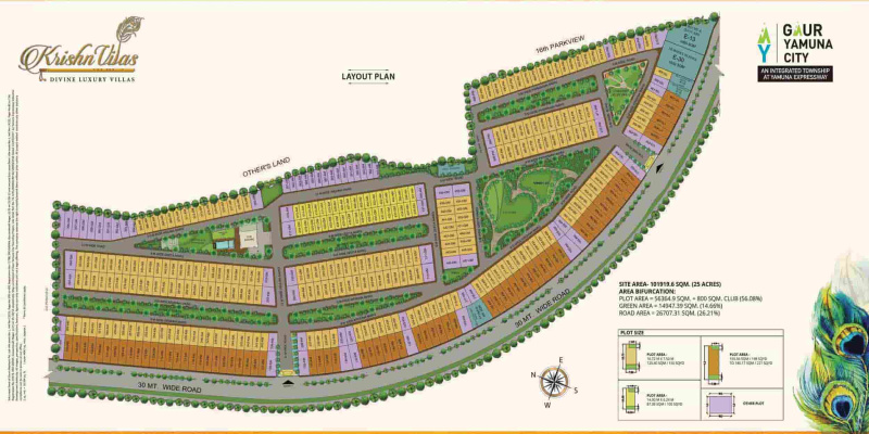 204 Sq. Yards Residential Plot for Sale in Yamuna Expressway, Greater Noida