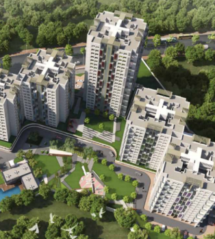 2 BHK Flats & Apartments for Sale in Hinjewadi, Pune (702 Sq.ft.)