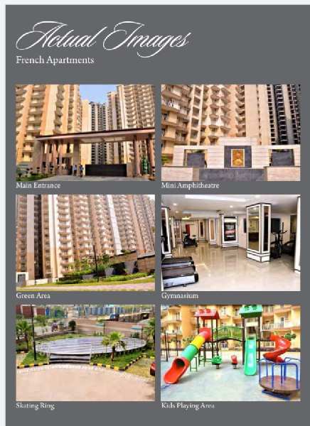 Apartment for sale french apartment 4bhk.2100 sqft 83.50 Lac