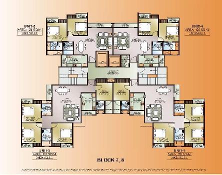 2 BHK Flats & Apartments for Sale in Ansal API, Lucknow (1330 Sq.ft.)